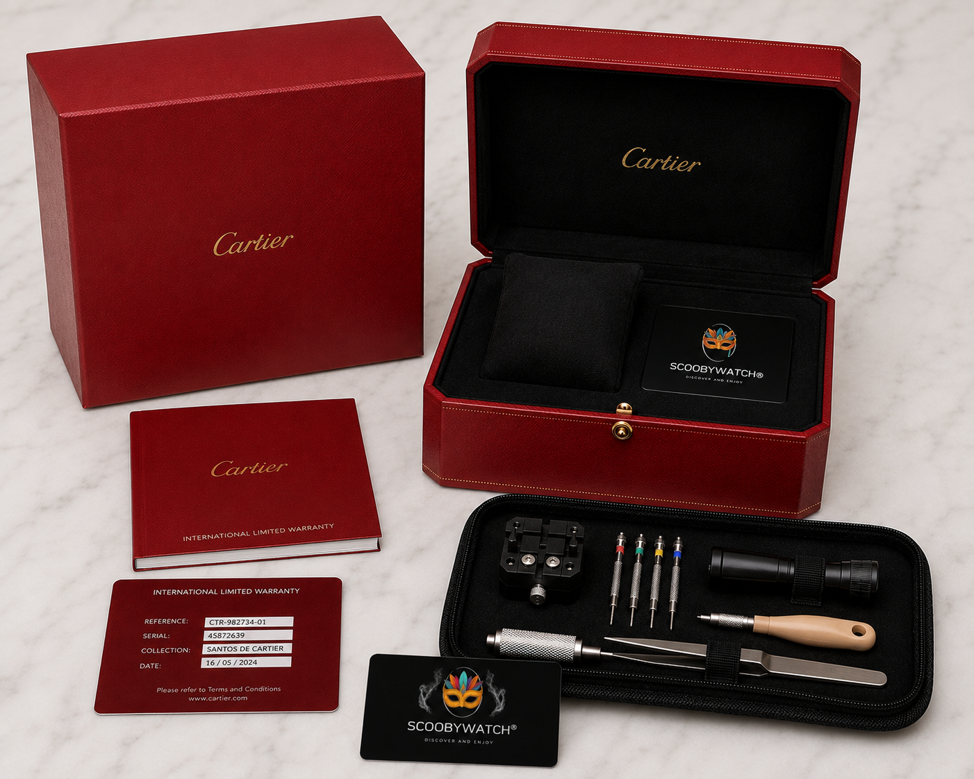 b3a5e85c-6413-442f-9deb-45c1822ce290-2 cartier santos 40mm edelstahl blau