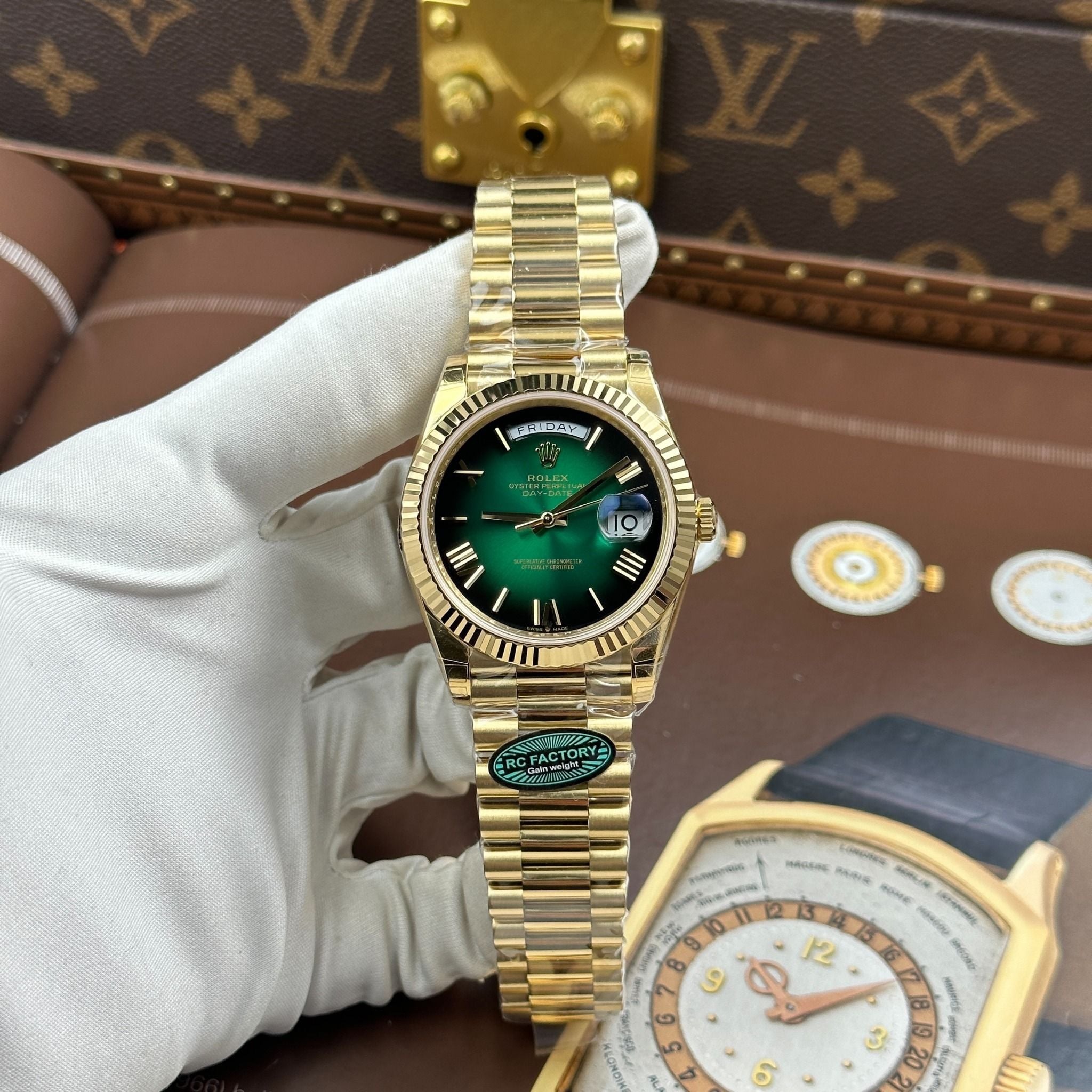 img_1728 rolex day date 40mm roségold/chocolate