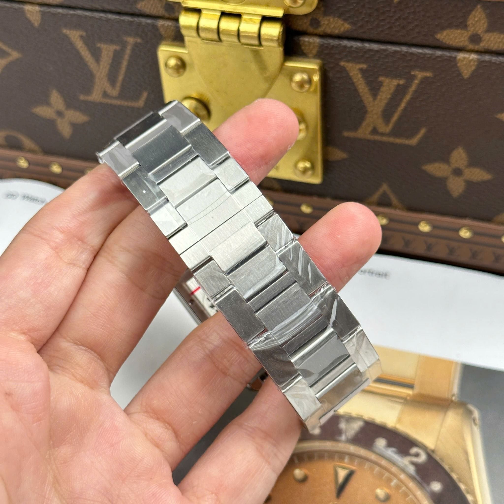 img_1780 cartier santos 40mm edelstahl weiß