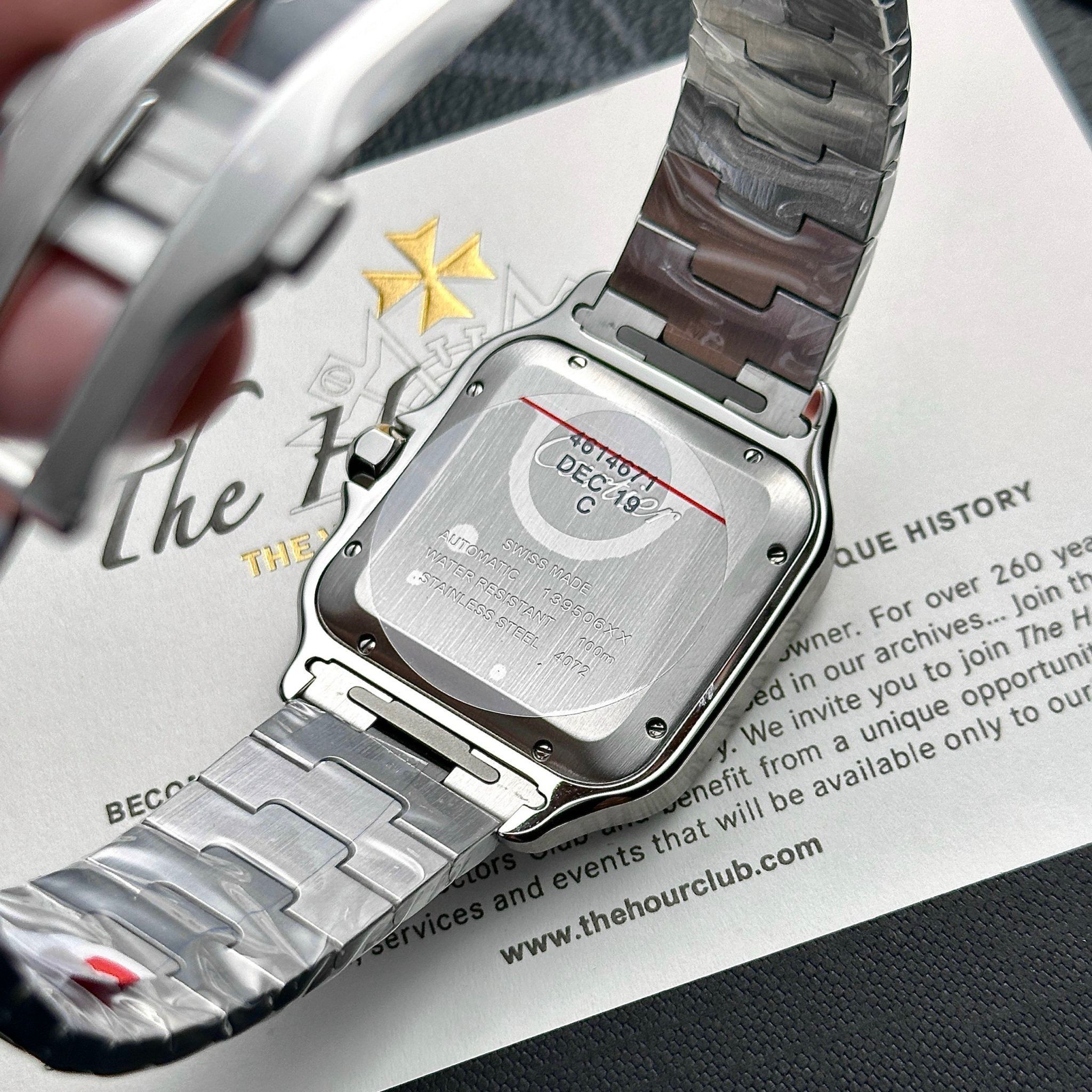 cartier santos 40mm edelstahl schwarz cartier santos 40mm edelstahl schwarz