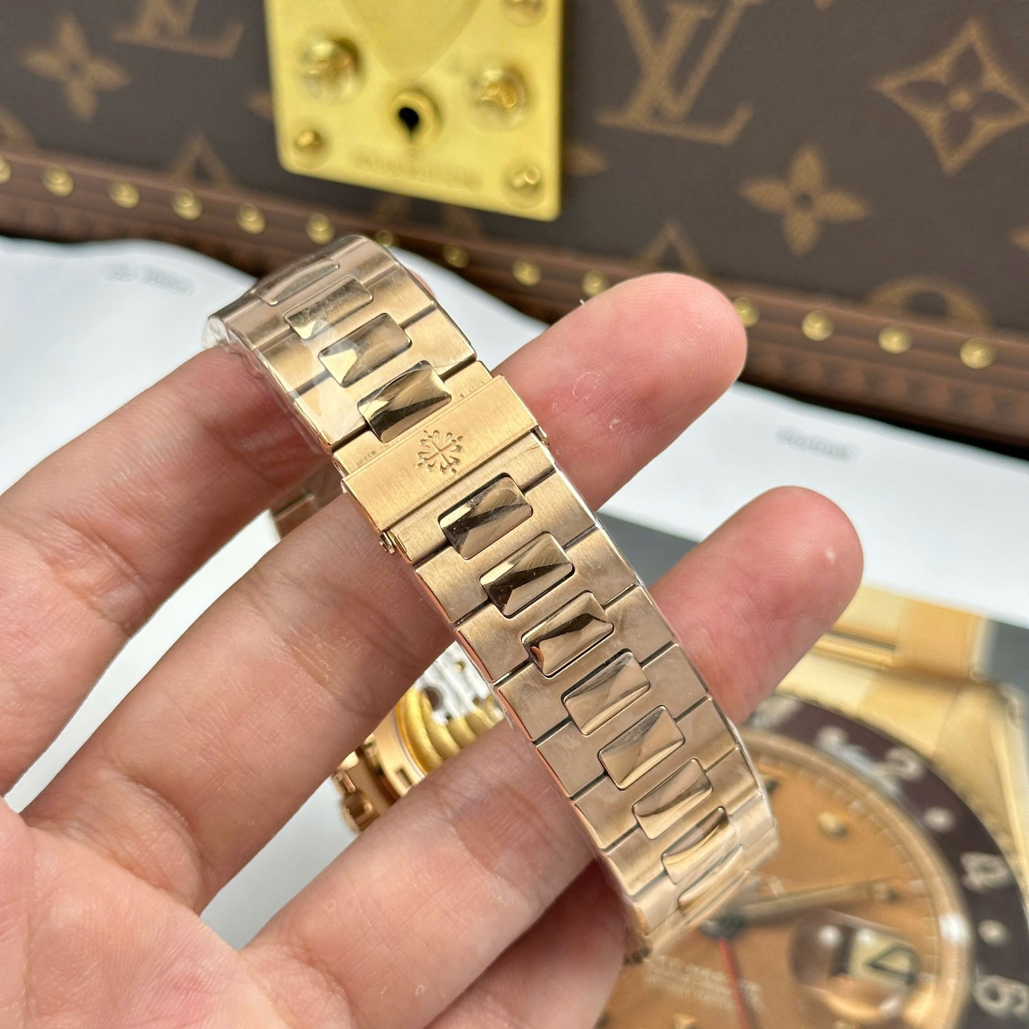 patek philippe nautilus 40mm roségold schwarz patek philippe nautilus 40mm roségold schwarz