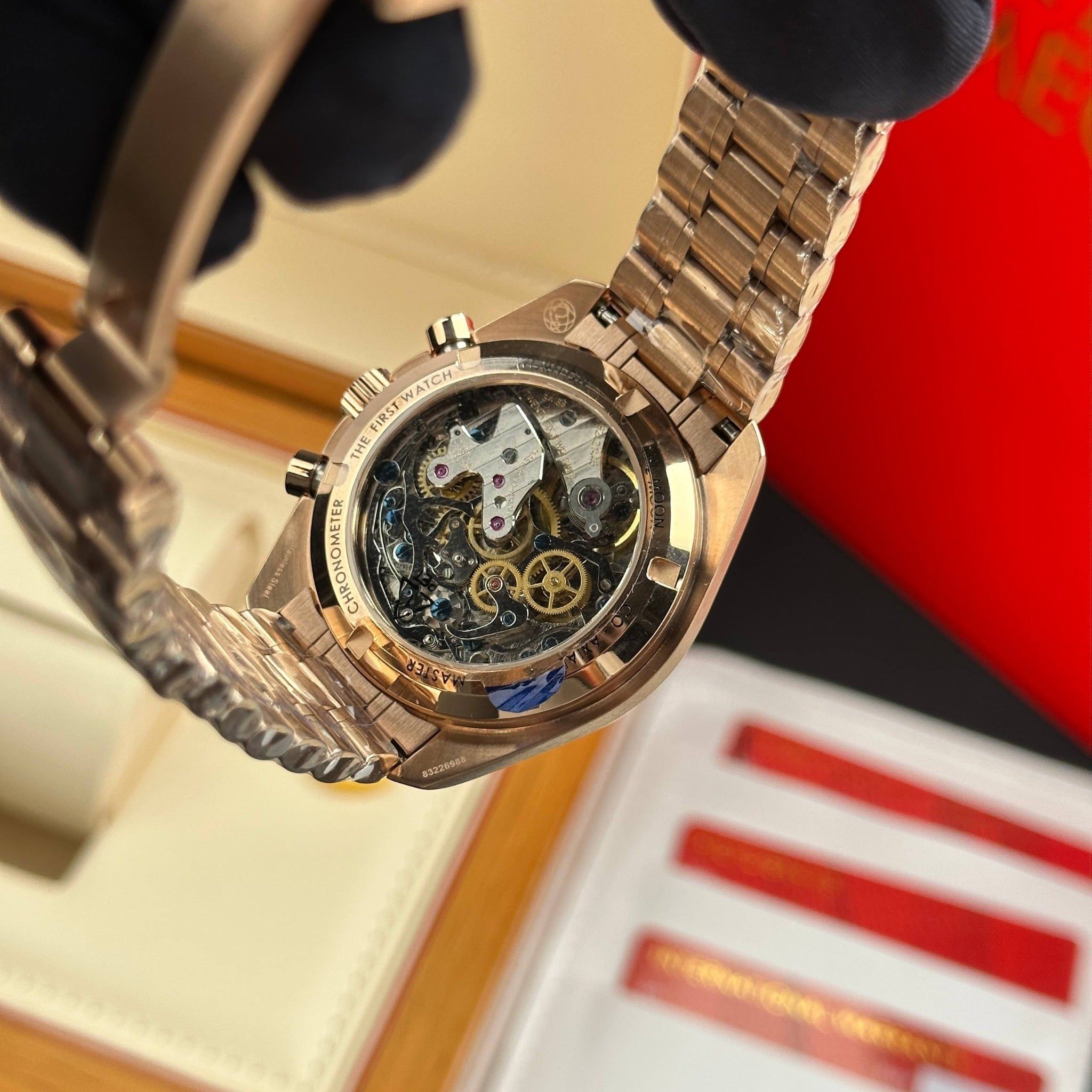 omega speedmaster 42mm roségold voll schwarz omega speedmaster 42mm roségold voll schwarz