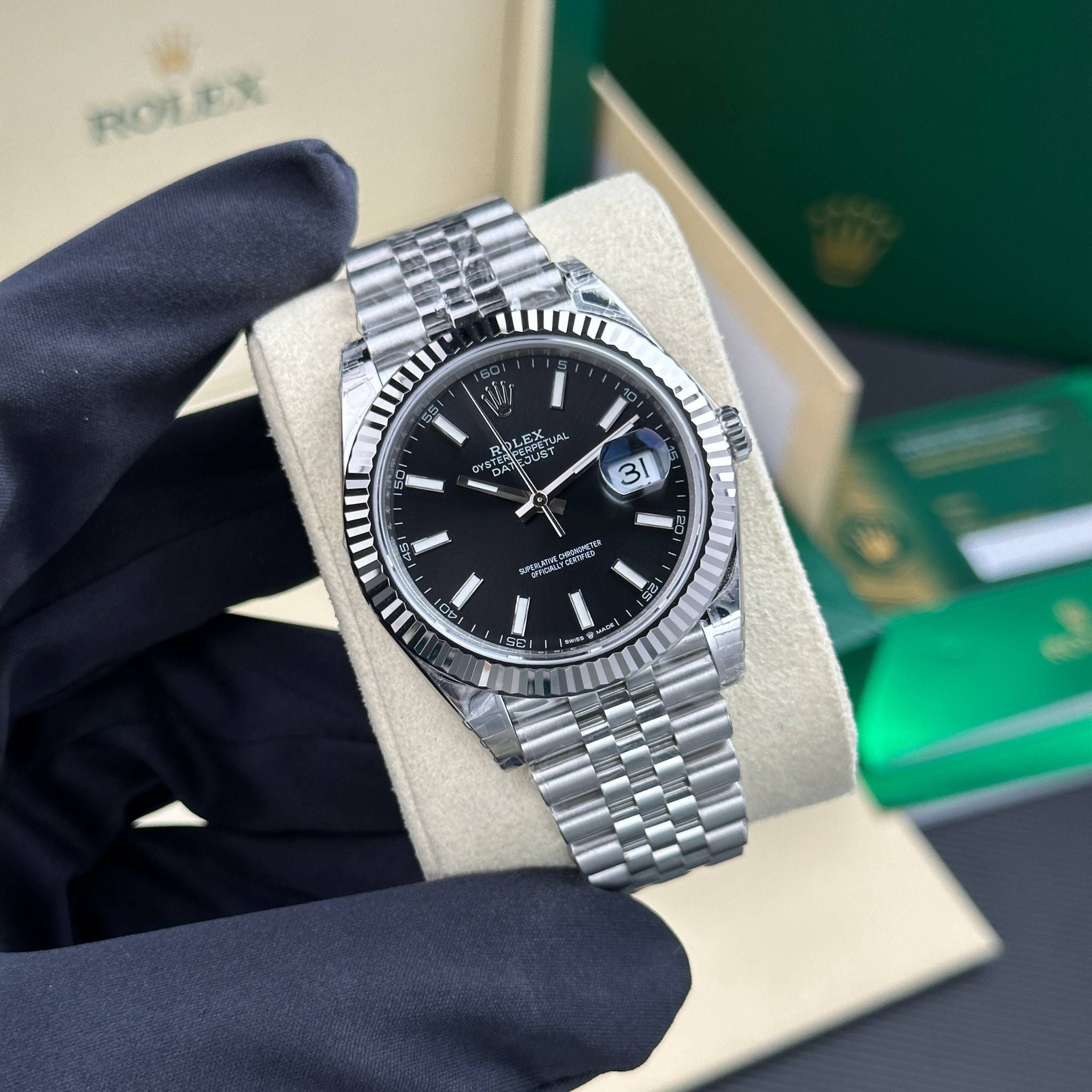 rolex datejust 41mm edelstahl schwarz rolex datejust 41mm edelstahl schwarz