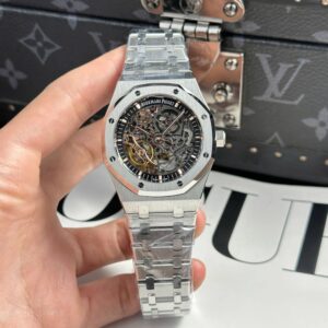 audemars piguet 41mm edelstahl skeleton