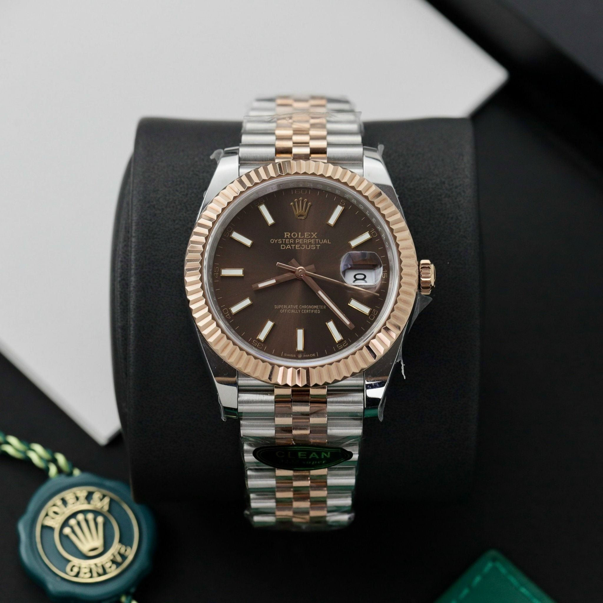rolex datejust 36mm roségold/edelstahl rolex datejust 36mm roségold/edelstahl