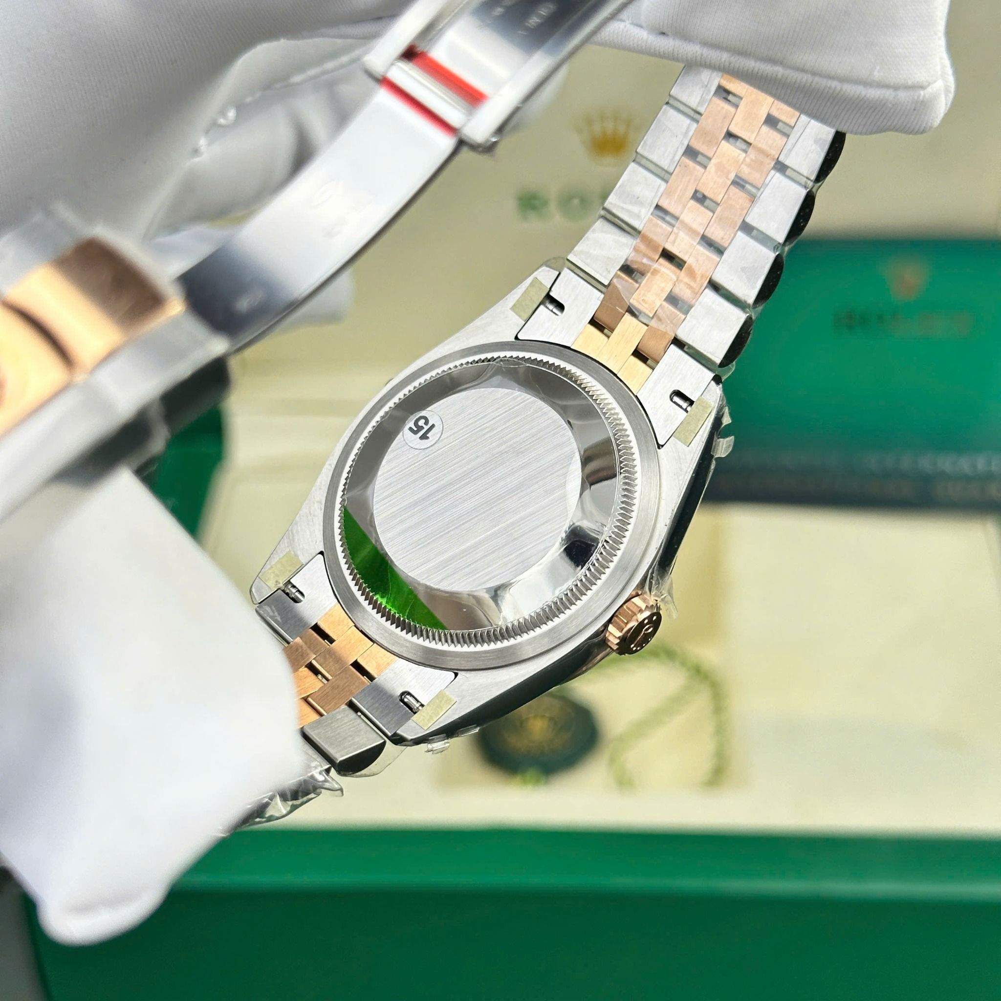 rolex datejust 41mm edelstahl wimbledon (plain bezel) rolex datejust 41mm edelstahl wimbledon (plain bezel)